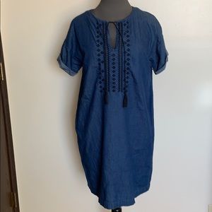 Denim dress